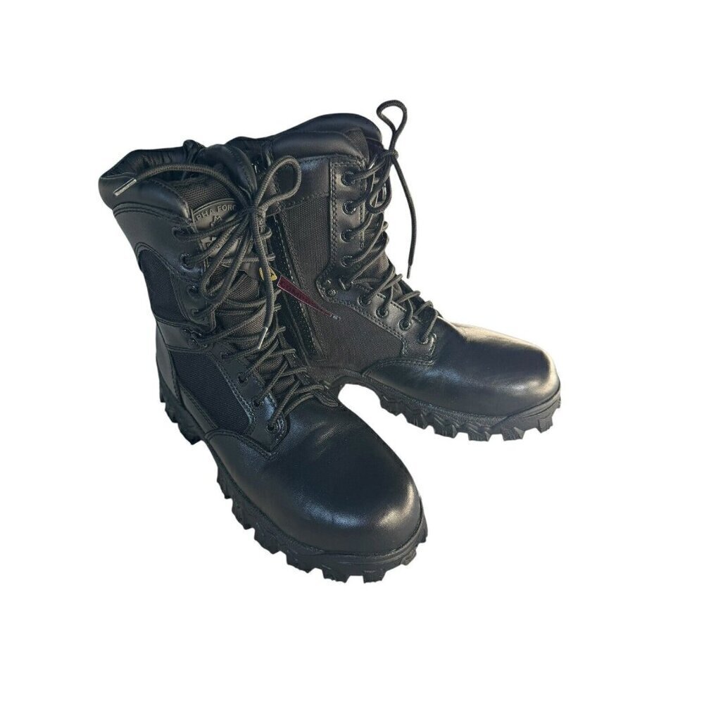 Rocky Alpha Force Zipper Composite Toe 8” Public Service Boots Men’s Sz 7M NWOB